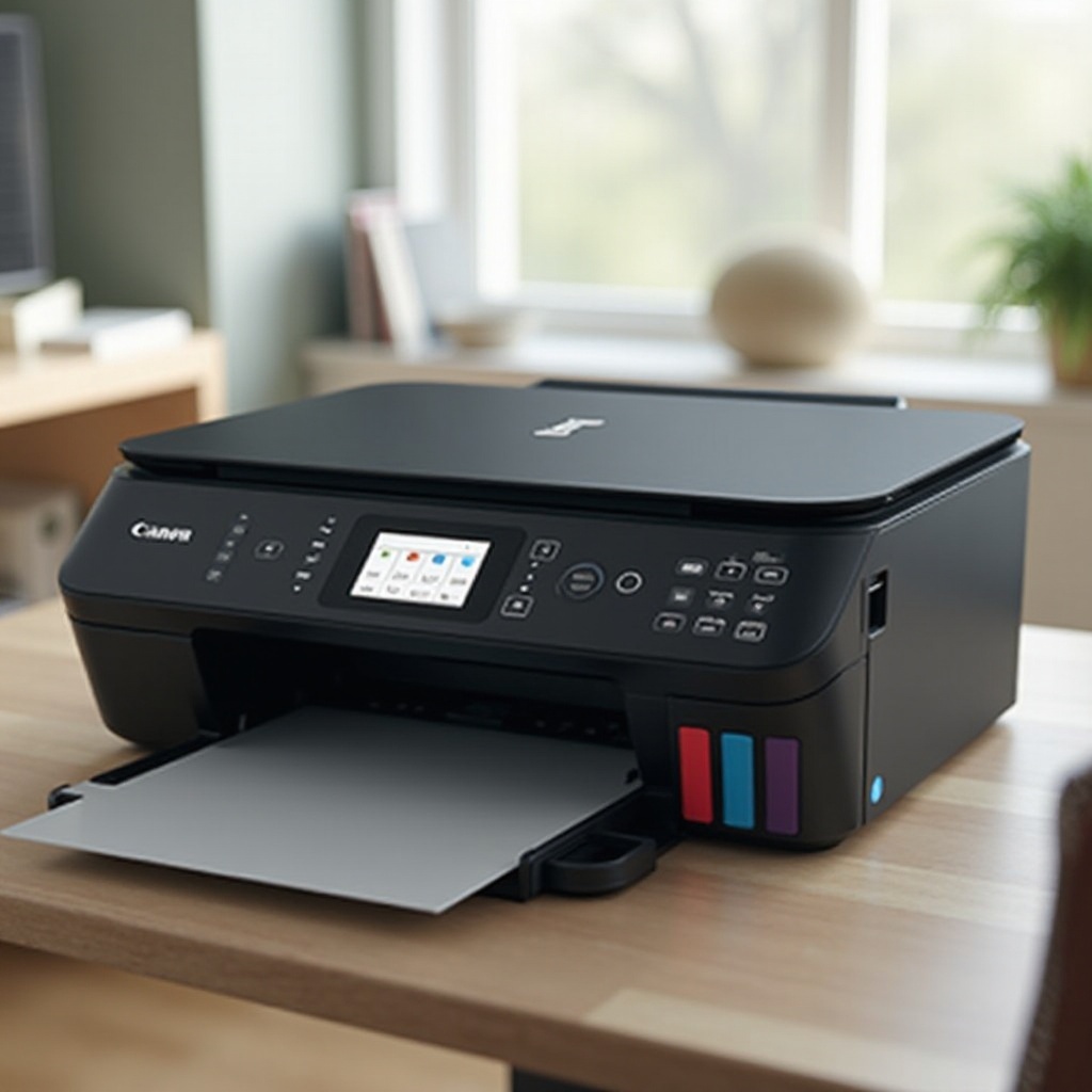 how do i check ink levels on my canon printer