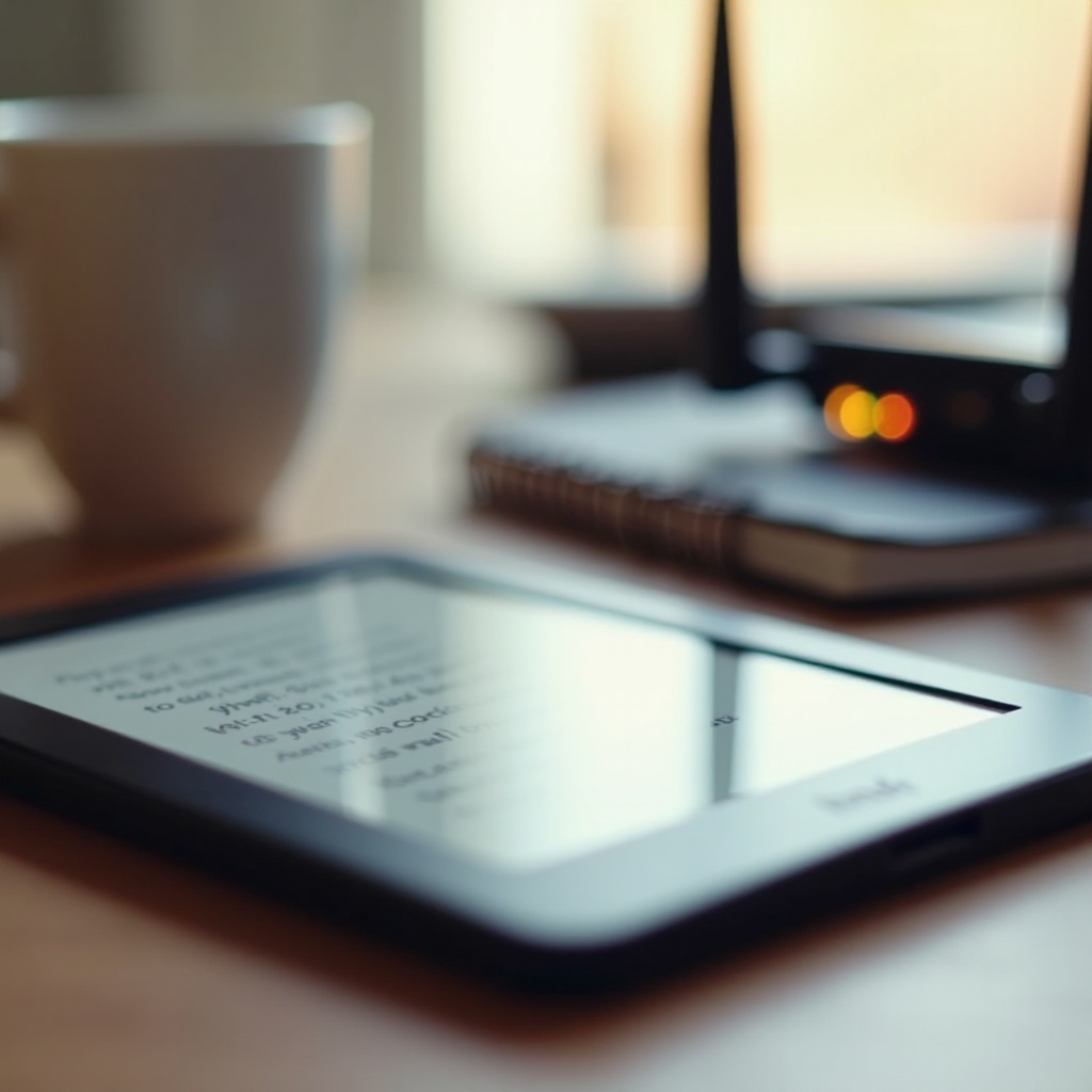 Kindle ของฉันเชื่อมต่อกับ Wi‑Fi ไม่ได้