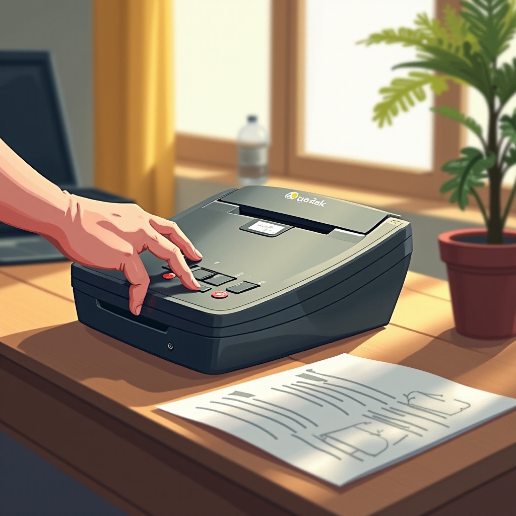 kodak step printer print niet