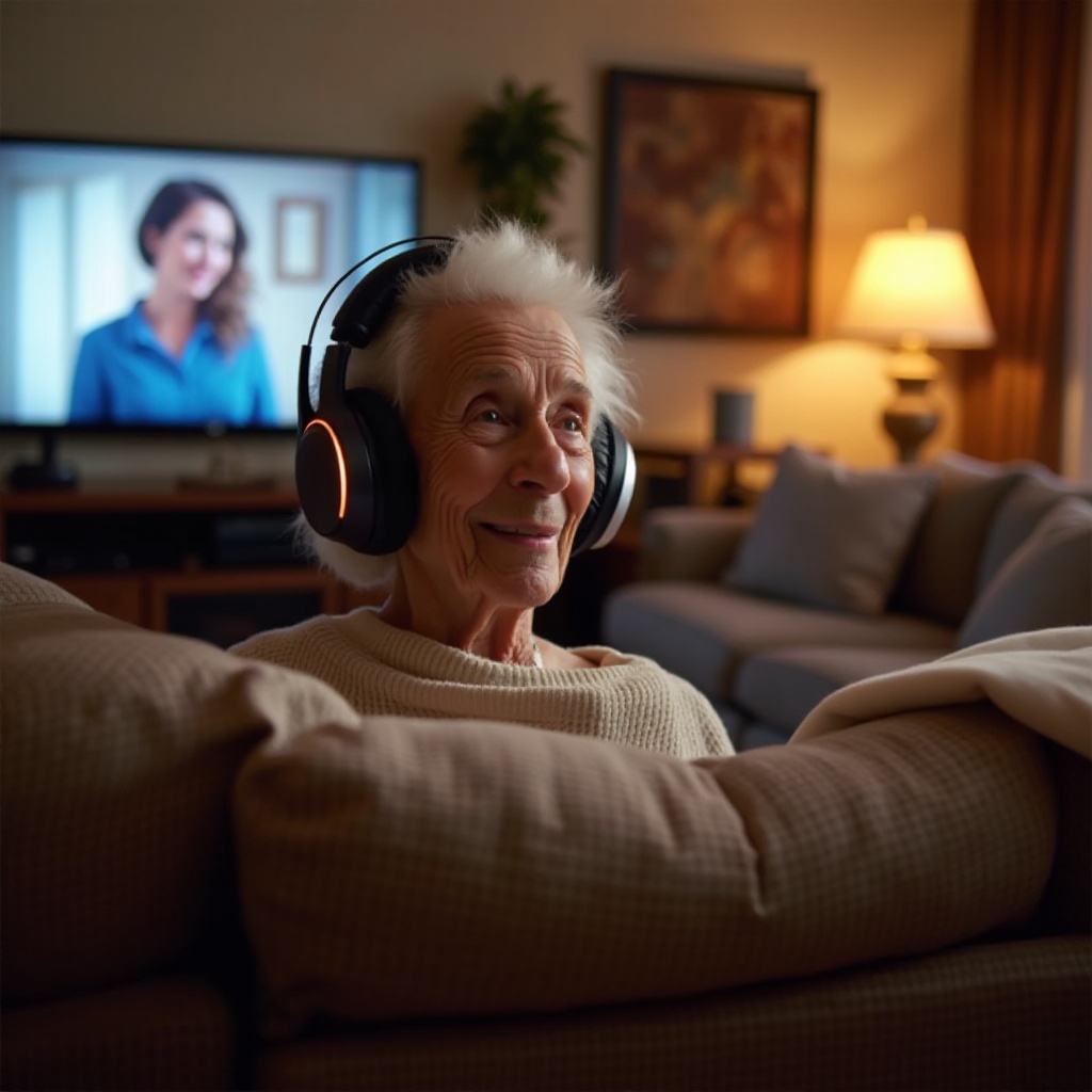 best tv headphones for seniors