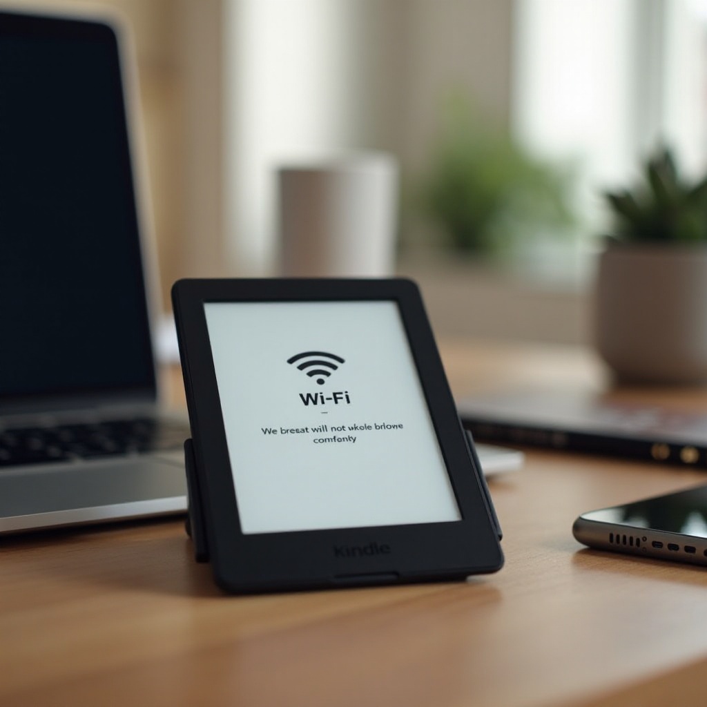 私のKindleがWi‑Fiに接続できない