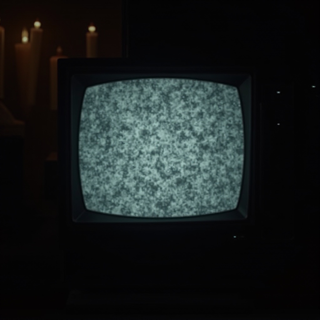 what is television static